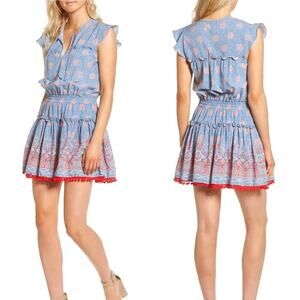 MISA LOS ANGELES Ruffle Mini Dress